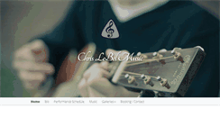 Desktop Screenshot of chrislebelmusic.com